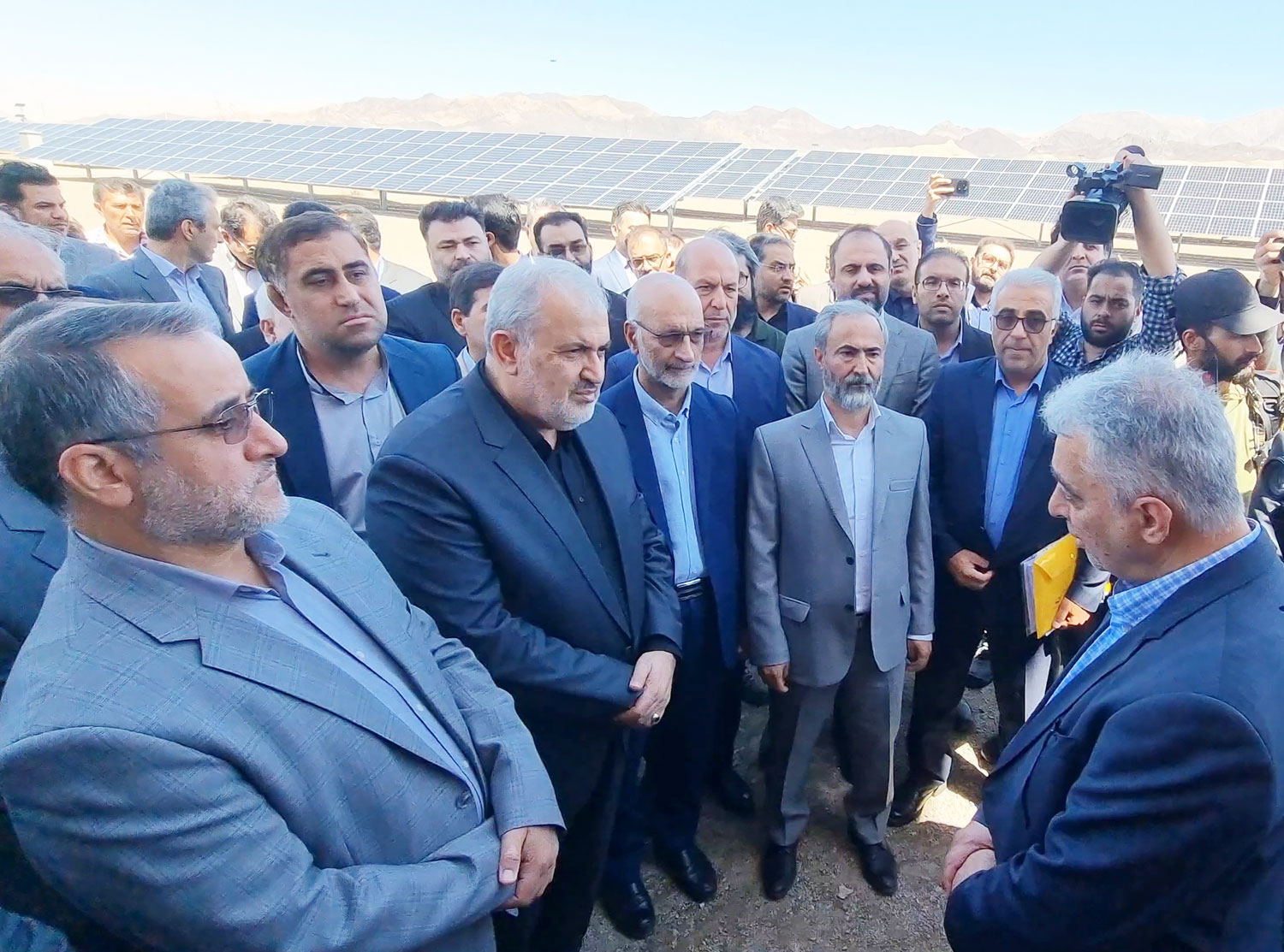 گزارش تصویری | بازدید وزیر صمت از نیروگاه شهید باکری سمنان